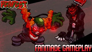 Friday Night Funkin' - Perfect Combo - THE-GOD Vs Tricky ? (FANMADE) Mod [HARD]