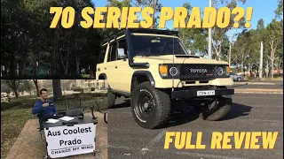 Is this the coolest PRADO in the world? Toyota 70 series landcruiser resprayed bundera 4x4 not a 79