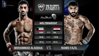 UAE Warriors 31 - Mohammad Alaqraa VS Namo Fazil الكويتي محمد الاقرع ضد العراقي نامو فاضل