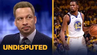 Chris Broussard thinks Steph Curry's dominance is a factor in KD's potential exit | NBA | UNDISPUTED