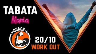 TABATA song with COACH - Workout music Voice Guided