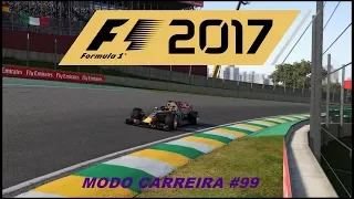 F1 2017 MODO CARREIRA #99 (BRASIL):ARRISQUEI TUDO NO S DO SENNA...