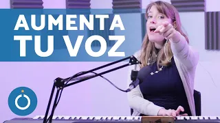 CANTAR MÁS FUERTE y Ganar potencia en la VOZ 🎤 Sin dañarte