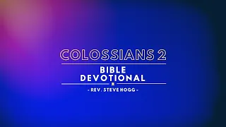 Colossians 2 Explained