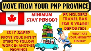 Can You Move Out of Your PNP Province? | Canada PNP Programs 2023 | Canada PR | Dream Canada