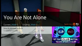 You Are Not Alone | Michael Jackson | Karaoke | HD