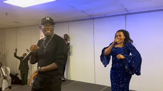 PASTOR WILSON BUGEMBE AND JUDITH BABIRYE PERFORM IN TORONTO ONTARIO CANADA GOSPEL FESTIVAL