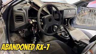 My Abandoned RX-7 Interior Redone in 4 Minutes