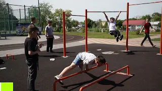 Первый воркаут-лагерь в Приднестровье