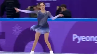 Evgenia medvedeva Olympics team short program 😭💪💗😘👏