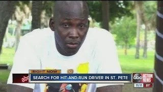 Driver abandons car after St. Pete crash that killed pedestrian