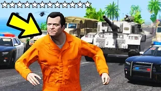 GTA 5 - ЧТО БУДЕТ ЕСЛИ ПОЛУЧИТЬ 12 ЗВЁЗД РОЗЫСКА? СМОГУ ЛИ Я УБЕЖАТЬ?