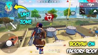Booyah On Factory Roof | Free Fire Factory Roof Booyah Challenge | Garena Free Fire - P.K. GAMERS
