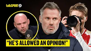 Danny Murphy DEFENDS Jamie Carragher's COMPLAINTS Over Arsenal's Celebrations After Liverpool Win 😬