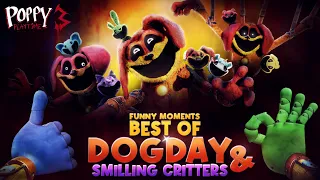Poppy Playtime Chapter 3 - BEST OF DOGDAY and SMILLING CRITTERS: Glitches, Bugs and Funny Moments