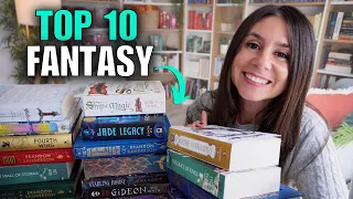 I read 64 fantasy books in 2023 & these are my TOP 10