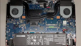 ASUS ROG Republic of Gamers G701V G701VI-XB72K Disassembly Quick Look Battery Replacement Repair
