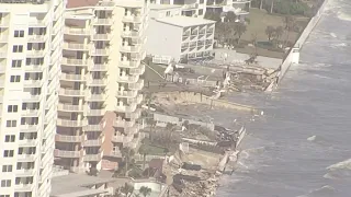 Some buildings at risk of collapse along shore in Volusia