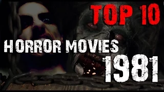 Top 10 Horror Movies - 1981