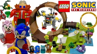 LEGO Sonic Green Hill Loop Challenge Review! 2023 set 76994!