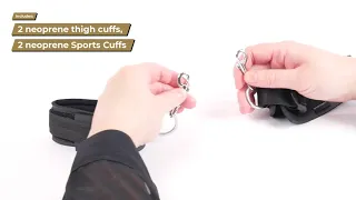 Thigh & Wrist Cuff Set by Sportsheerts - SS42002