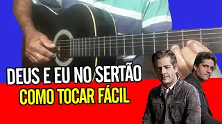 Como tocar Deus e Eu No Sertão (Victor e Leo) Aula de Violão