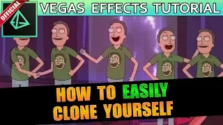 VEGAS Effects / VEGAS POST: How To Clone Yourself 👨‍🏫 VEGAS Tutorial #84