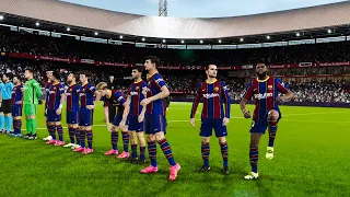 Sevilla vs Barcelona - La Liga 27 February 2021 Gameplay