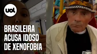 Brasileira denuncia idoso por xenofobia após sofrer agressão em trem de Portugal
