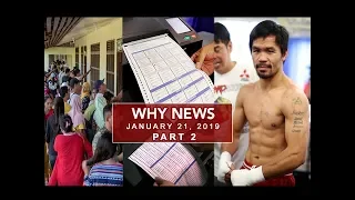 UNTV: Why News (January 21, 2019) PART 2