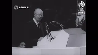 USA: SAN FRANCISCO: IKE ACCEPTS: (1956)