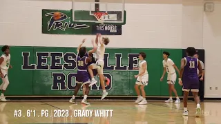 Grady Whitt - PG, 6'1, 2023 - Leesville Road