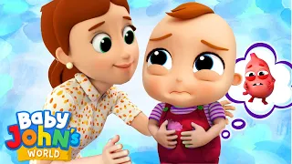 My Bubbly Tummy | Playtime Songs & Nursery Rhymes by Baby John’s World