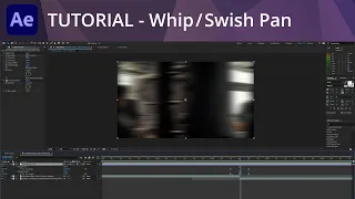 After Effects Tutorial - Whip / Swish Pan