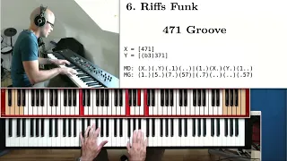 Tutoriel Improvisation Piano Jazz/Blues/Funk  ||   6. FUNK : Riffs