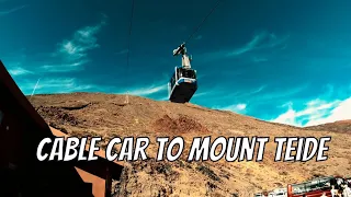 Cable Car Teleferico del Teide | Tenerife | 4K