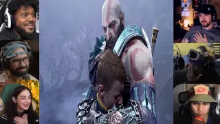 Gamers Reaction To Kratos & Atreus Reunion | God of War Ragnarok