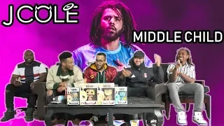 The Real is Back! J. Cole - Middle Child Official Audio Reaction/Review