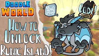 How To Unlock RUNIC ISLAND + AWAKENED DOODLES! | Roblox Doodle World