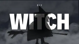 🎃 DIY Wooden Witch for Halloween on the Bandsaw