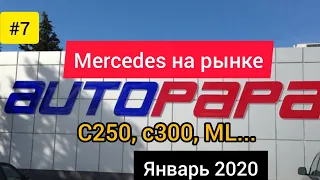 #7# Mercedes на рынке Autopapa!!! 22 января 2020
