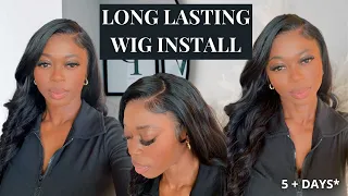*VERY DETAILED* HOW TO MAKE YOUR HAIR INSTALL LAST FOR 5 DAYS + |FT NADULA HAIR