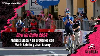 Giro de Italia 2024: Análisis Etapa 7 en Gregarios con Mario Sabato y Juan Charry