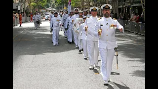 HMAS Brisbane Freedom of Entry parade