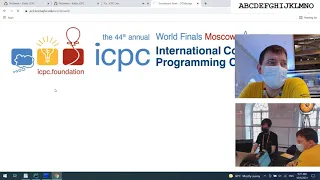 ICPC 2020 World Finals Moscow mirror stream with tourist and Endagorion