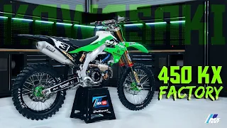 KAWASAKI 450 KX : Préparation SABLE pour le TOUQUET !