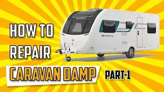 How to repair Caravan Damp : Bailey Pegasus damp repair (part one)
