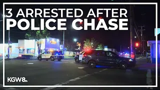 3 suspects in custody after shots fired, police chase, search