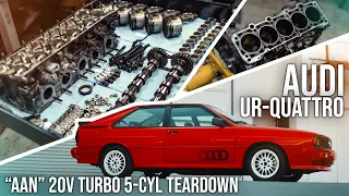 5-Cylinder Teardown: Audi Ur-Quattro Engine Build & Swap Underway!