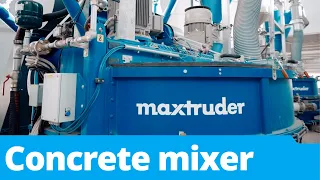 Concrete Mixer - Precast Concrete Factory Equipment / MAX-truder GmbH